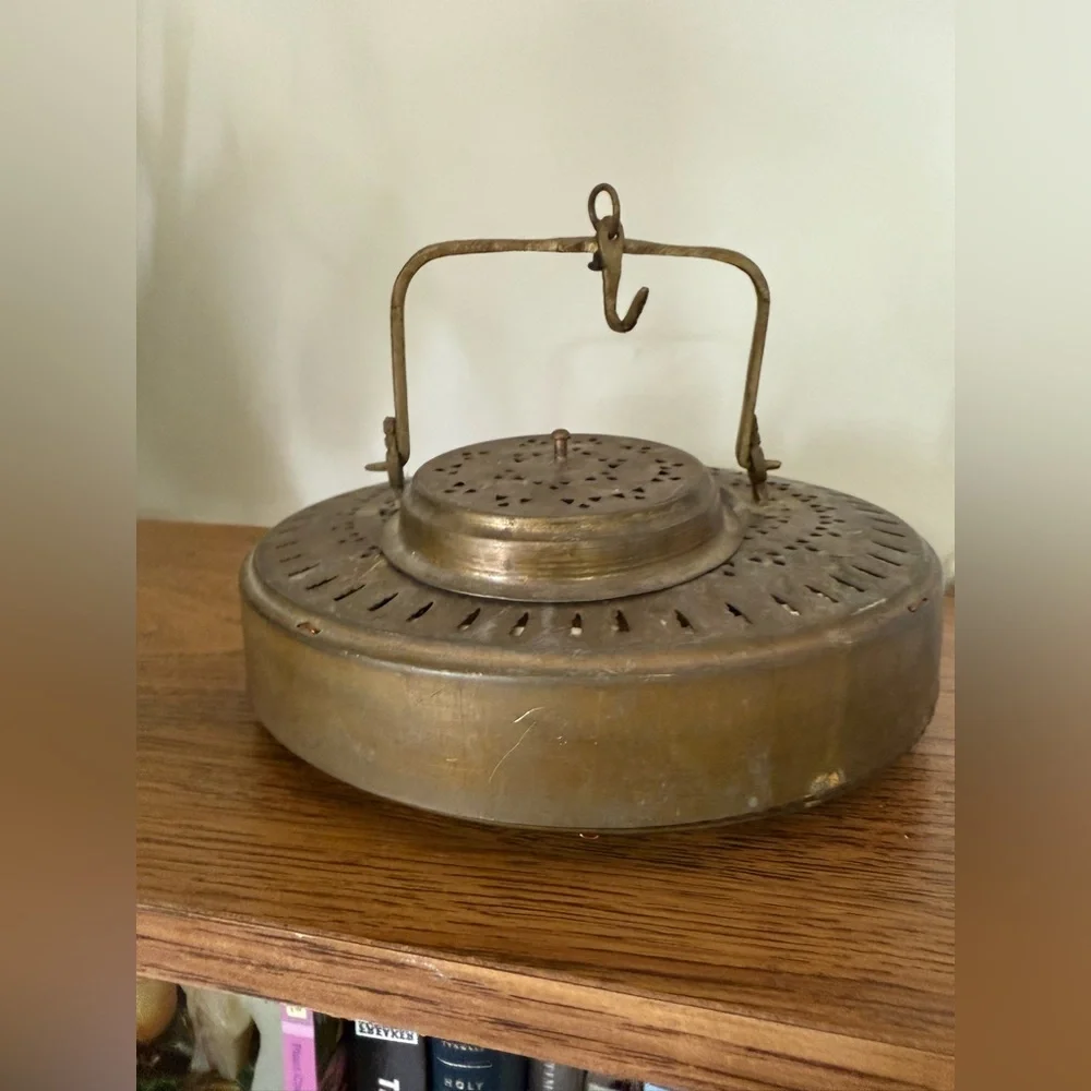 Vintage Brass Lantern Hanging Cutouts